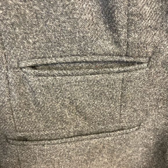 Vintage Women’s Changing Scene Blazer in Recycled Wool Blend Grey Size 12 - Picture 4 of 15